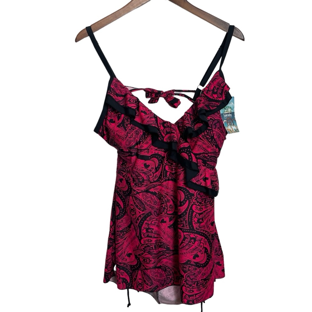 Tropical Paradise Swim‎ Top NWT